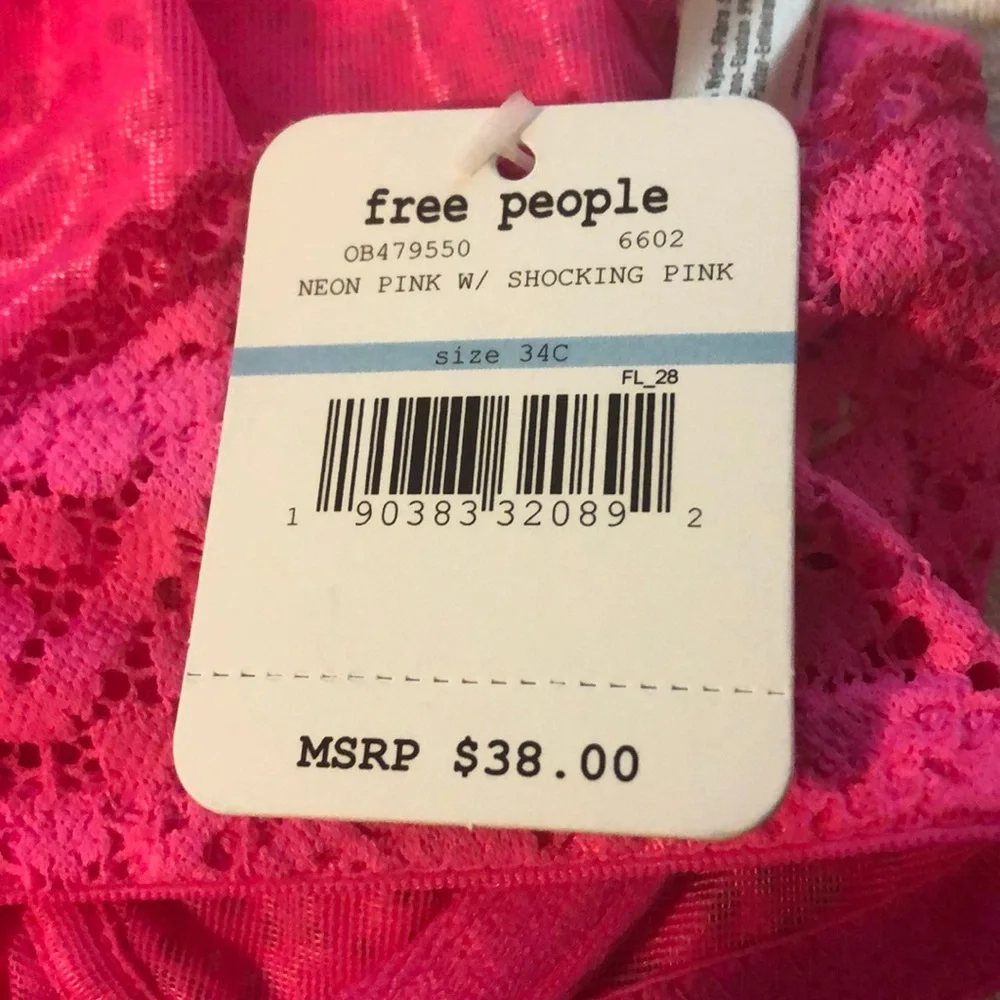 Free People Slow Dance bra